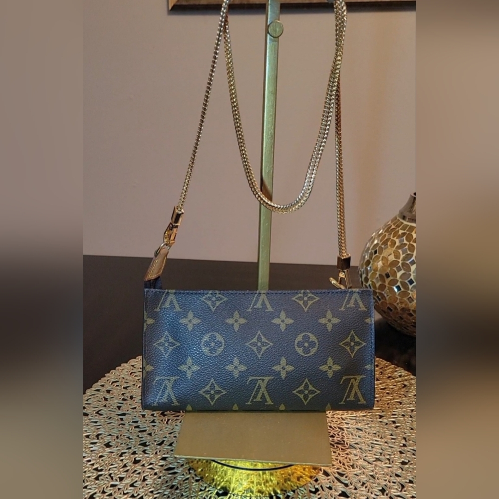 Authentic Louis Vuitton Monogram Pouch - Picture 3 of 12
